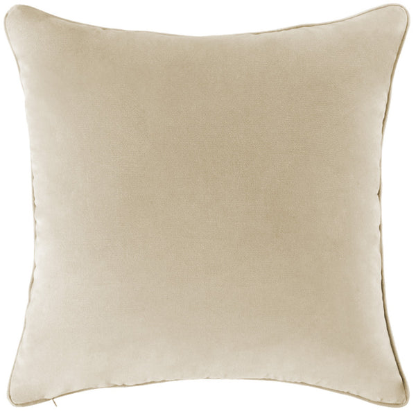 Vanilla Cream Boucle Cushion with Feather Insert - 60x60cms