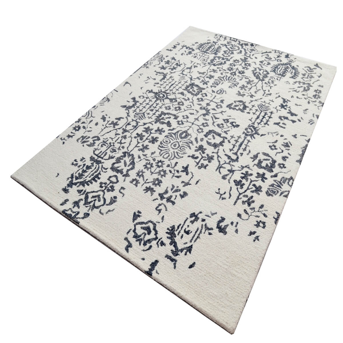 Vanishing Design Handmade Woolen Rug (Available In 3 Sizes)