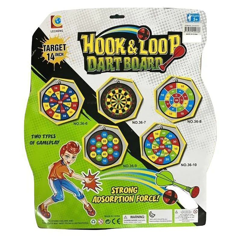 Velcro Darts & Dartboard Set