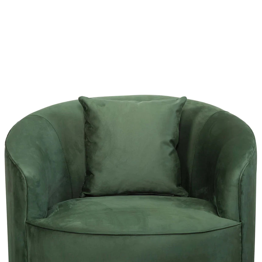 Velvet Radiance Lounge Armchair