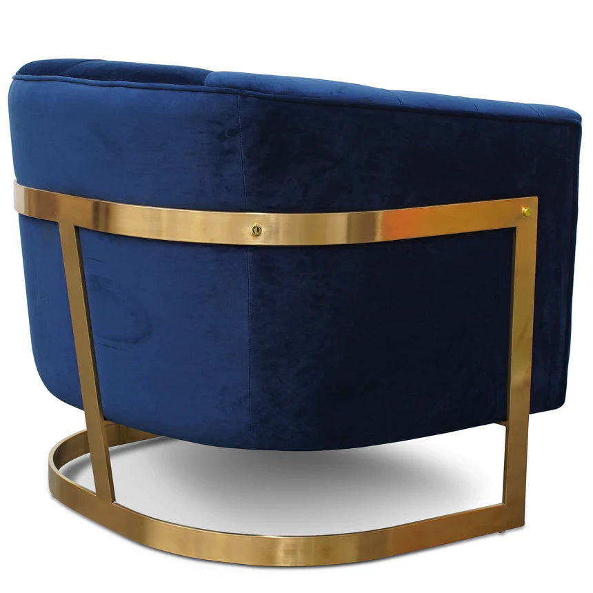 Velvet Veil Lounge Armchair (Available in 2 Colors)