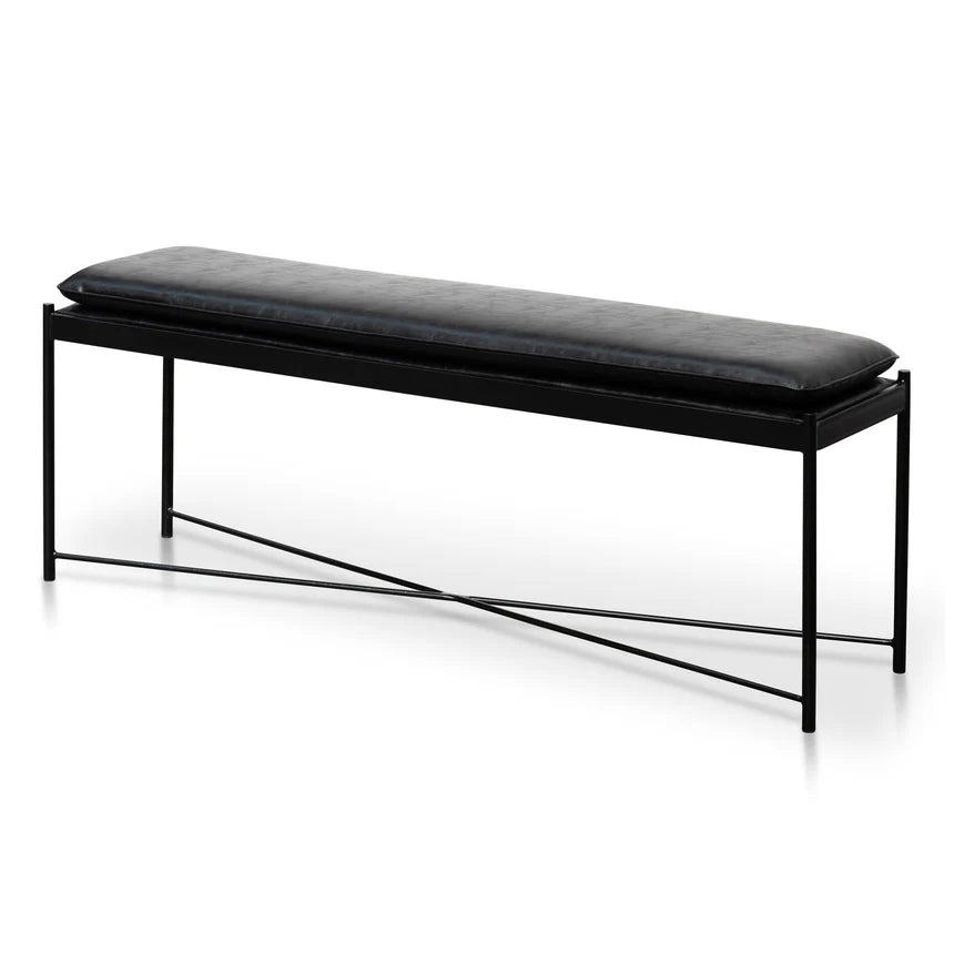 Versatile Accent Ottoman 132cms - Black