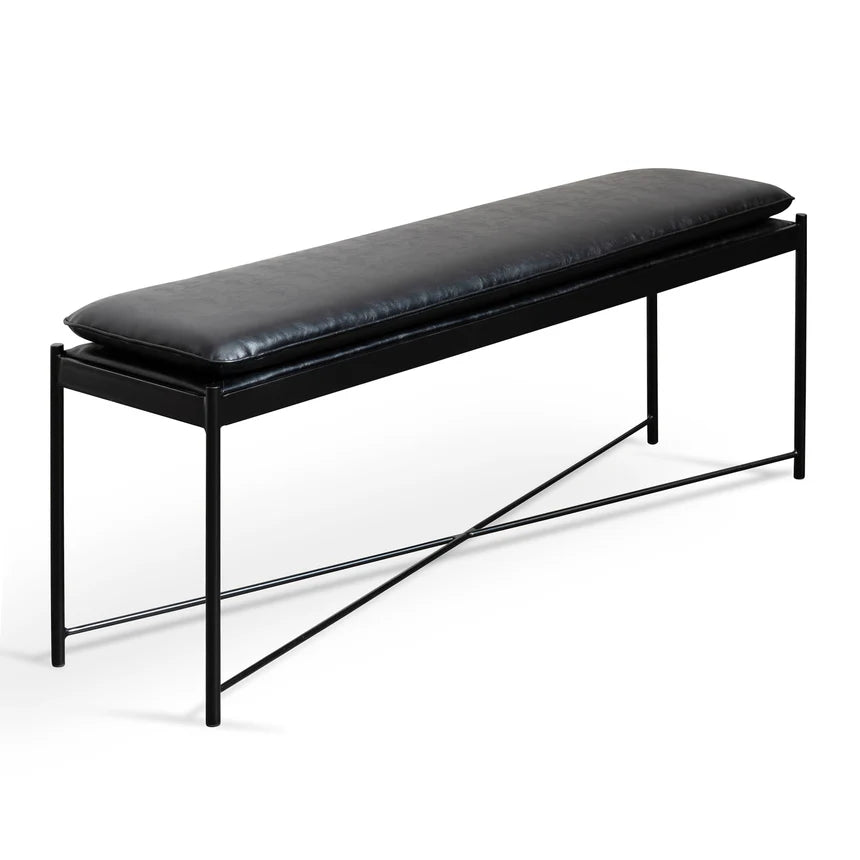 Versatile Accent Ottoman 132cms - Black