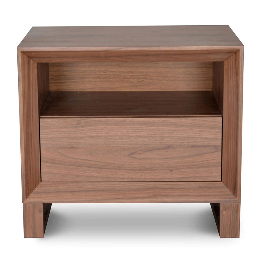 Versatile Bedside Table - Walnut