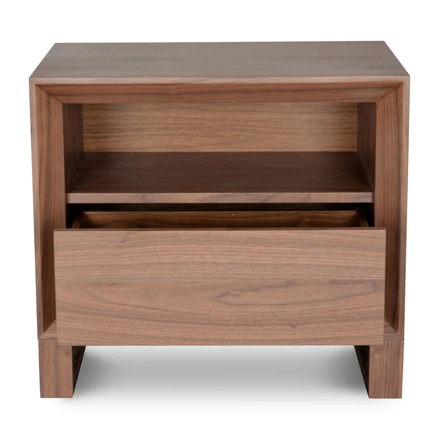 Versatile Bedside Table - Walnut