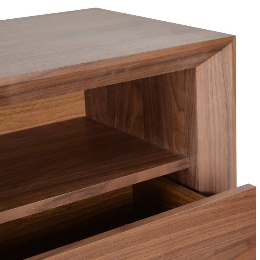 Versatile Bedside Table - Walnut