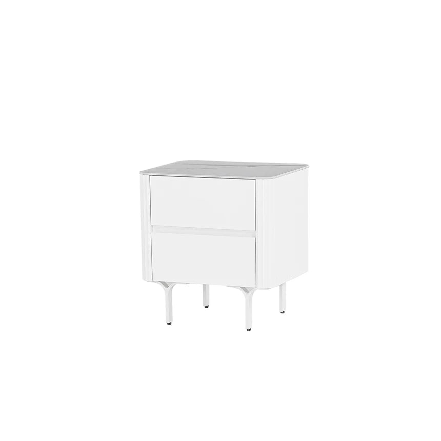 Versatile Bedside Table - White