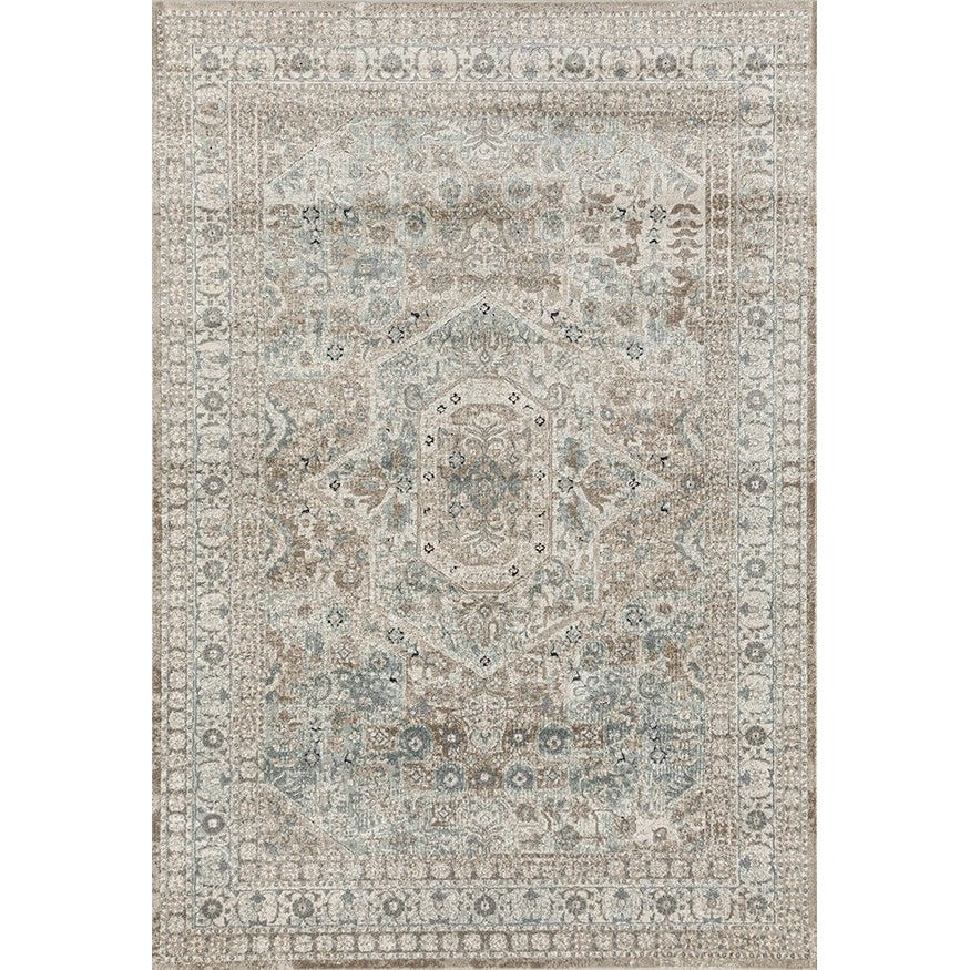 Versatile Handcrafted Textured Beige Rug - 400x300cms