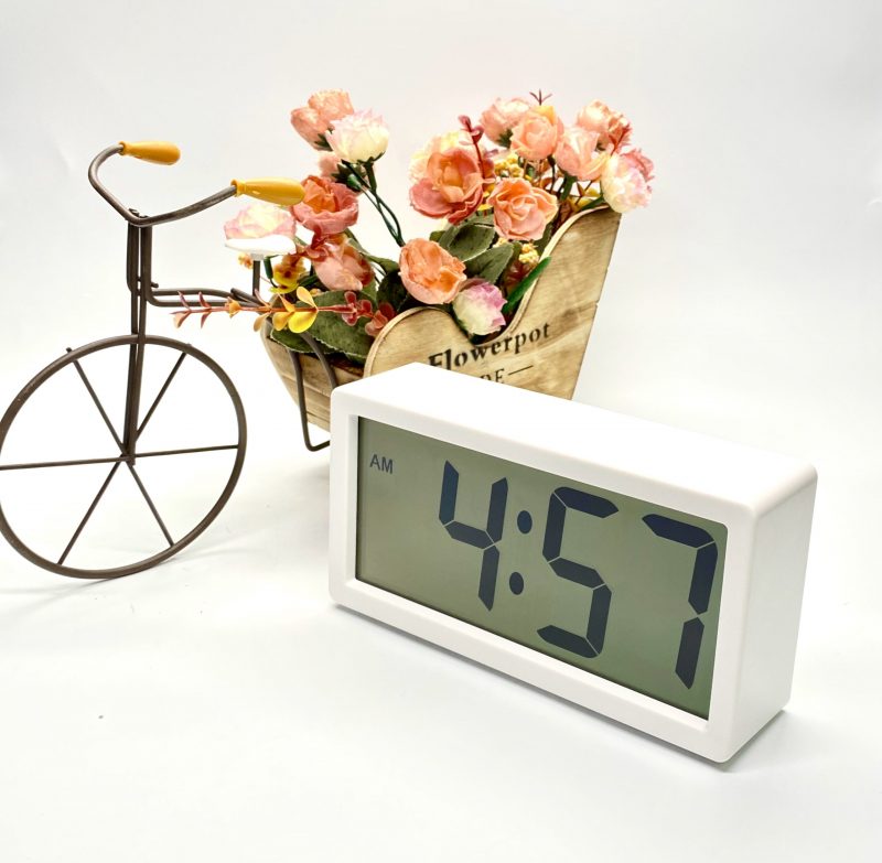 Wooden Wonder Digital Tabletop Clock - Available in 2 Colors