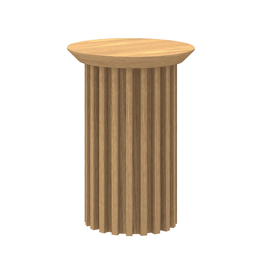 Versatile Style Round Side Table - Natural