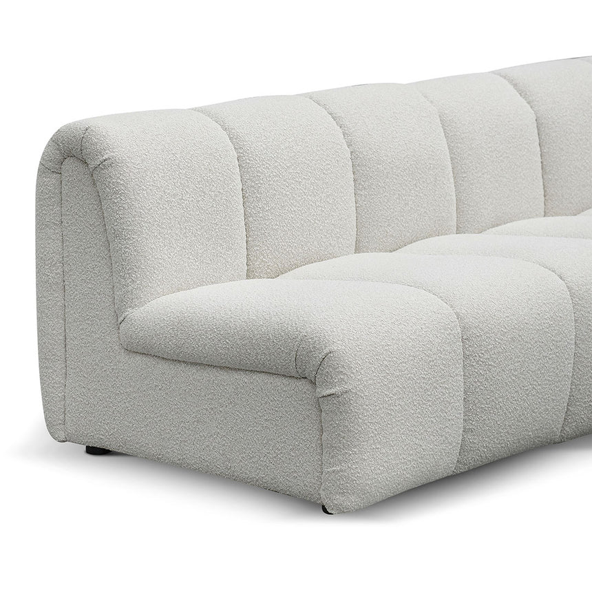 Versatile and Stylish Modular Sofa - Pearl Boucle