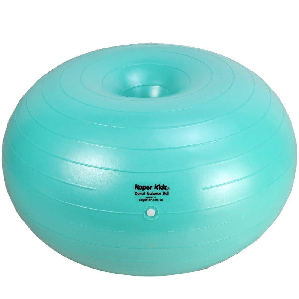 Vibrant and Kid-Friendly Donut Balance Ball - Green