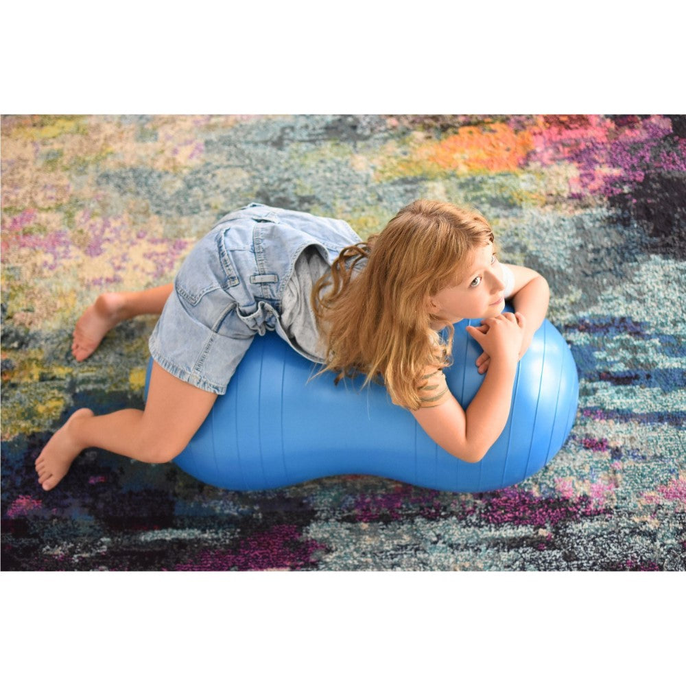 Vibrant and Kid-Friendly Peanut Balance Ball - Blue