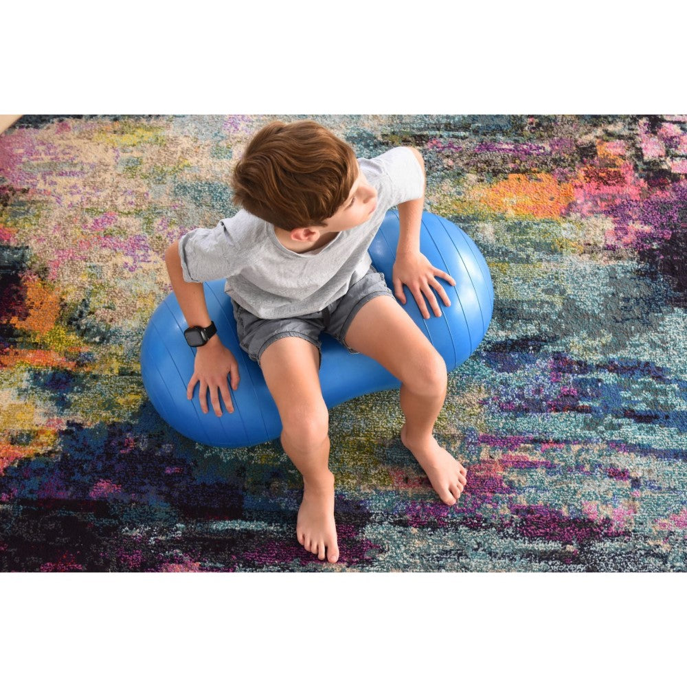 Vibrant and Kid-Friendly Peanut Balance Ball - Blue