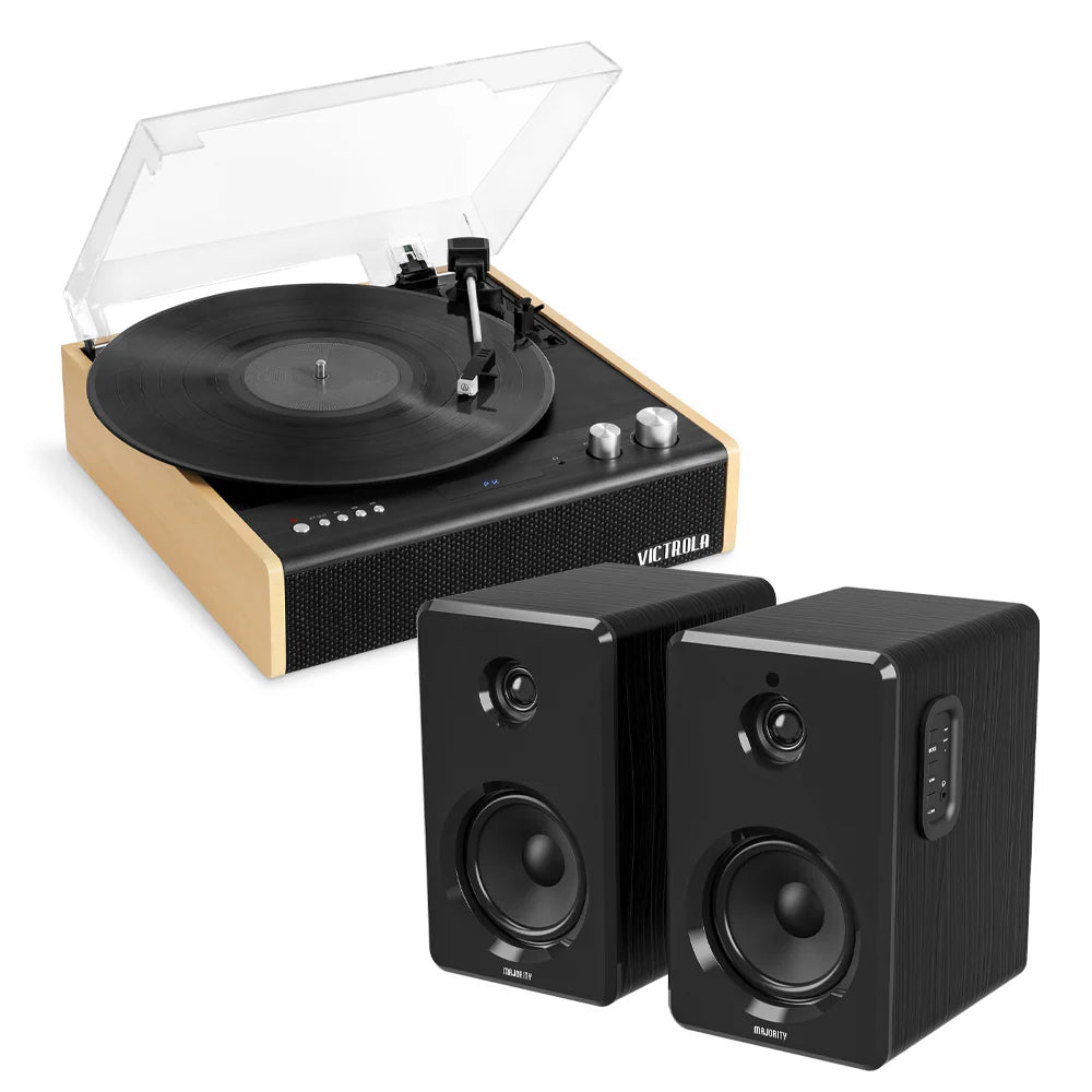 Victrola Classic  Eastwood Turntable + D40 Bluetooth Speakers