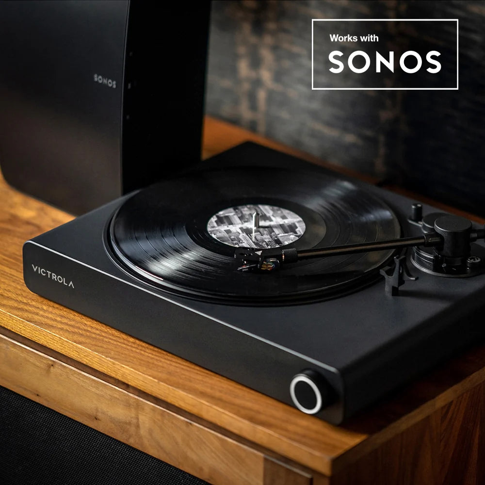 Victrola Stream Onyx Turntable - Black