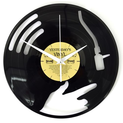 Vinyl Disc Jockey Designer Wall Clock - 30cms