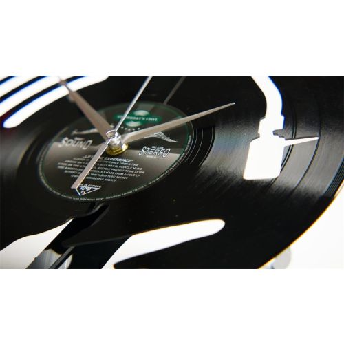 Vinyl Disc Jockey Designer Wall Clock - 30cms