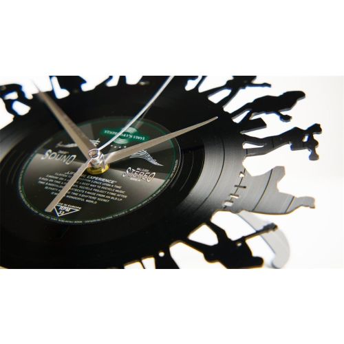 Vinyl Music Band Designer Wall Clock - 30cms