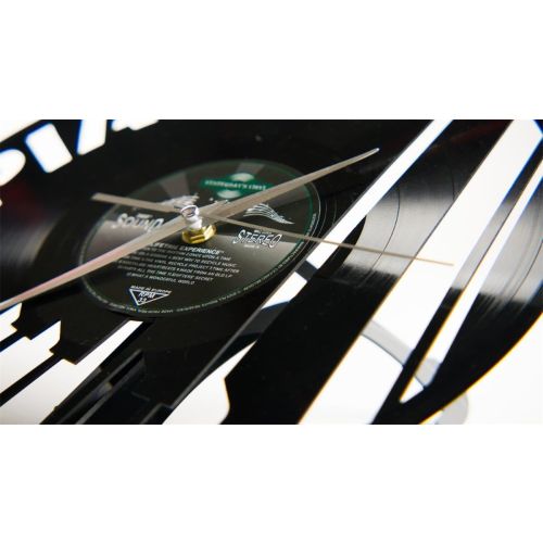 Vinyl Piano Wall Clock - 30cms