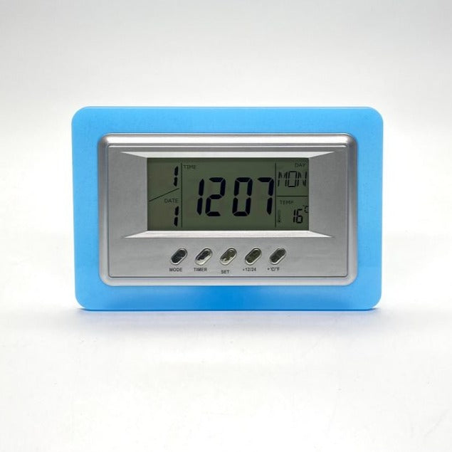 Voice Control Background Light Table Clock