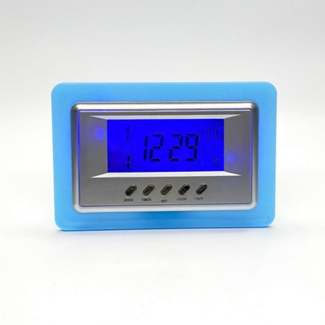 Voice Control Background Light Table Clock