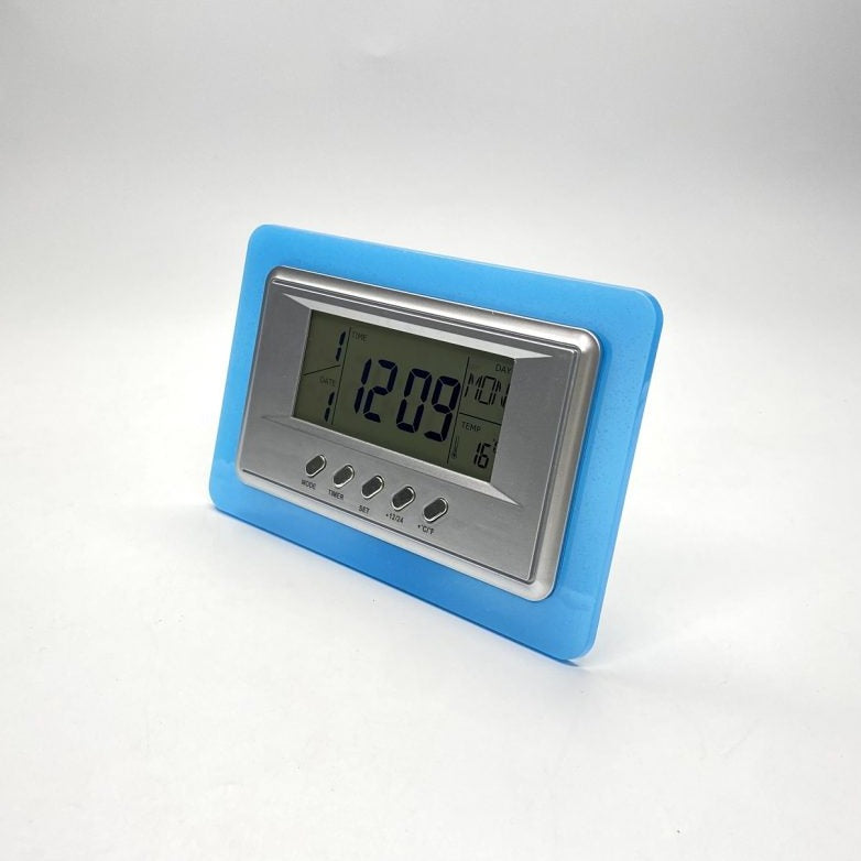 Voice Control Background Light Table Clock