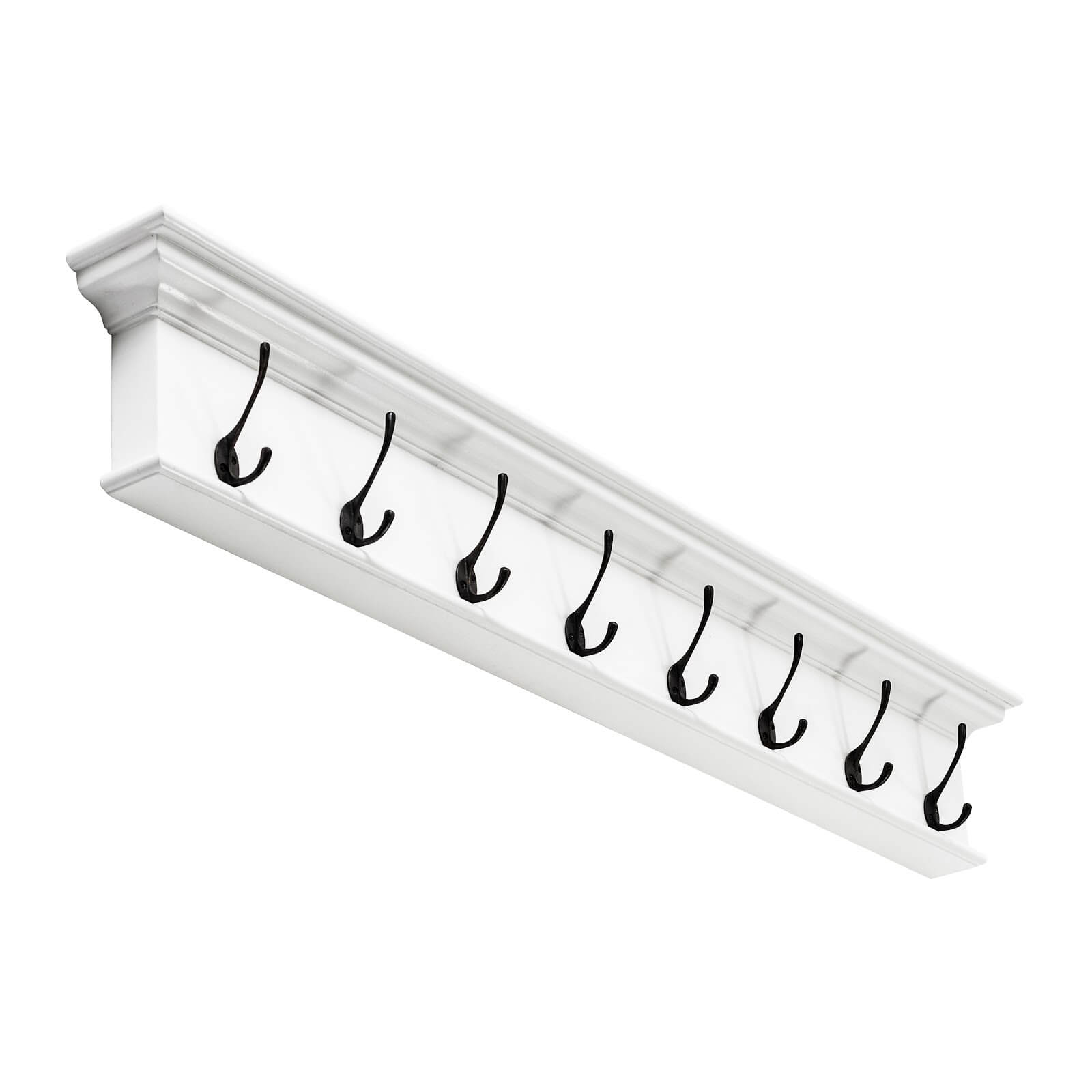 Wall-Mounted 8 Hooks Coat Rack (Available in 9 Colors)