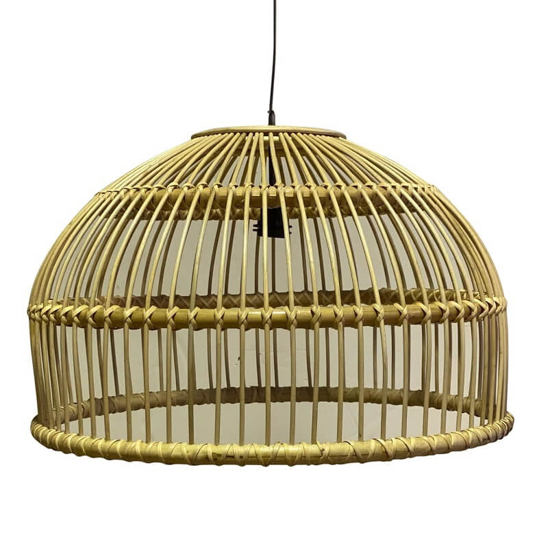 Warm Ambiance Rattan Pendant Light