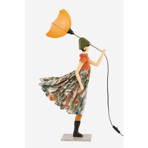 Warm Glow Designer Aspasia Lamp - 85cms