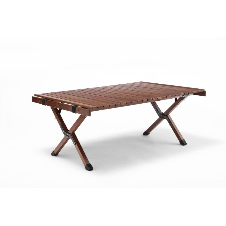 Waterproof Foldable Outdoor Camping Table - Brown