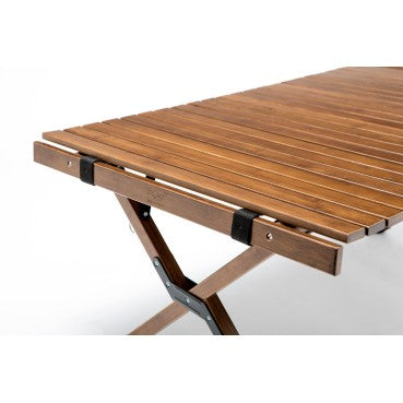 Waterproof Foldable Outdoor Camping Table - Brown