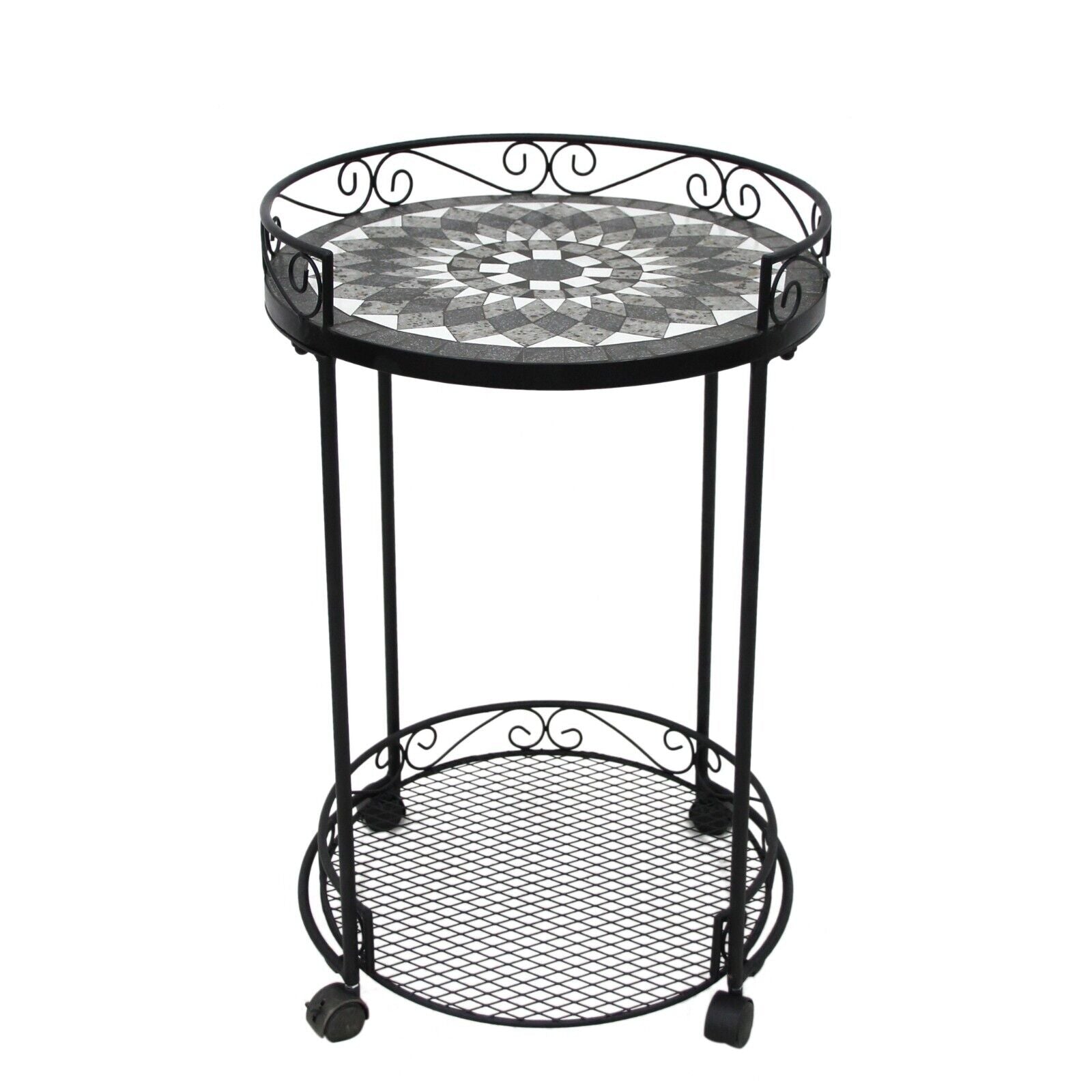 Wheels and Mosaic Unite Trolley - Grey