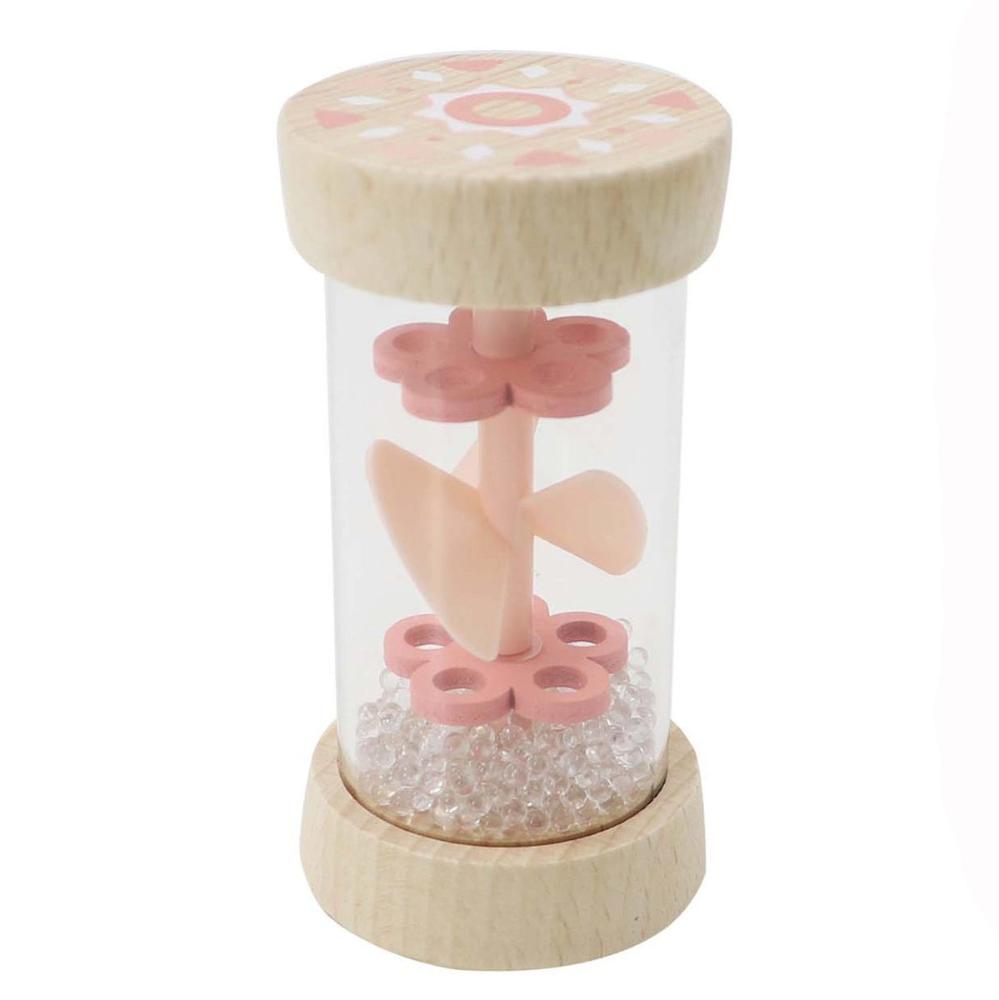 Whirl & Rattle Eco Whirlie Pink Baby Toy