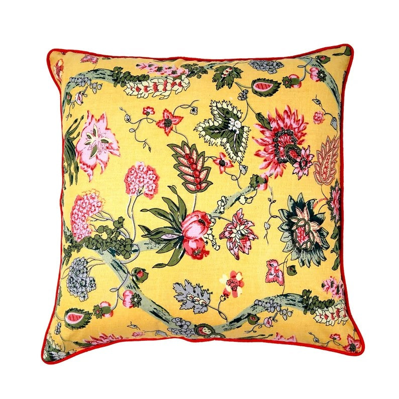 Whispers of Wildflowers Cotton Cushion Cover 50 x 50cms