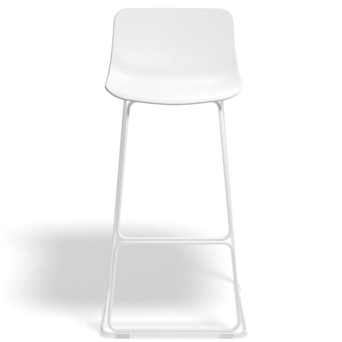 White Cloud High Shell Stool (Available in 2 Sizes)