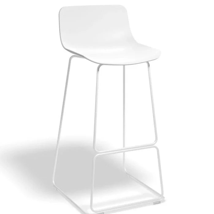 White Cloud High Shell Stool (Available in 2 Sizes)