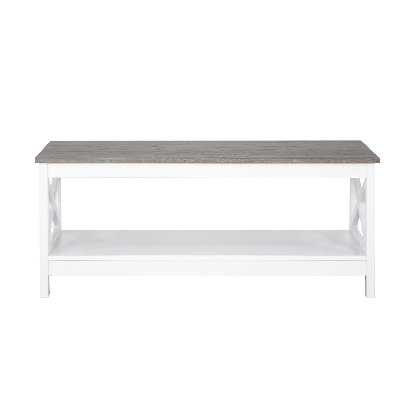 White and Grey Coffee Table for Trendy Living