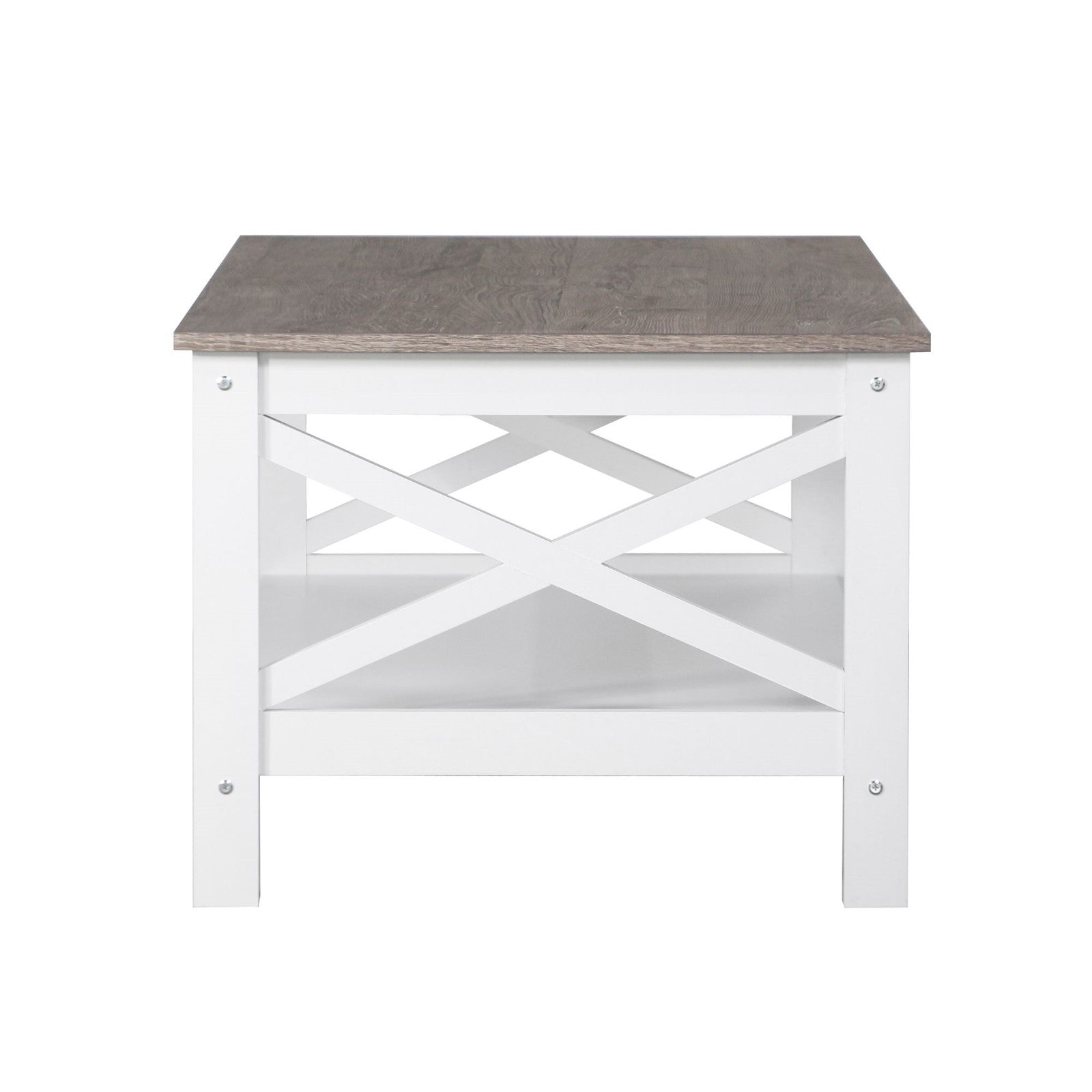 White and Grey Coffee Table for Trendy Living