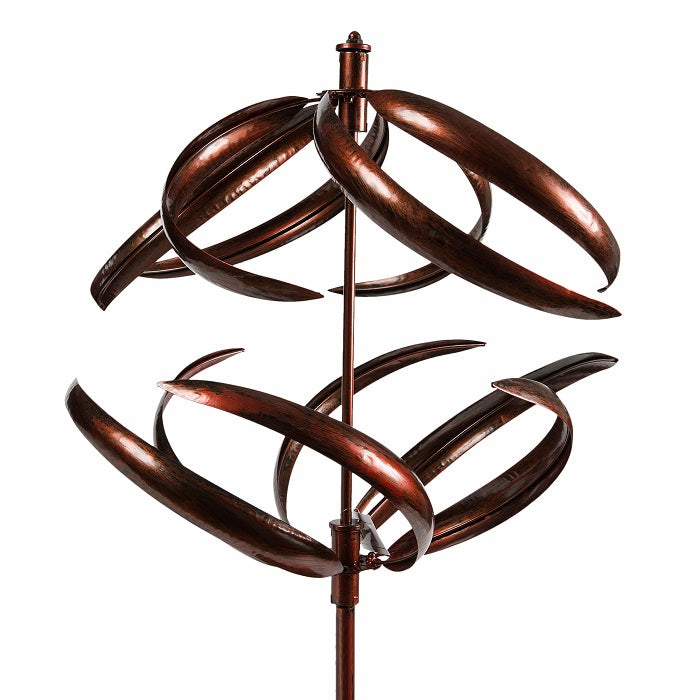 Upwind Downwind Garden Wind Spinner - Bronze