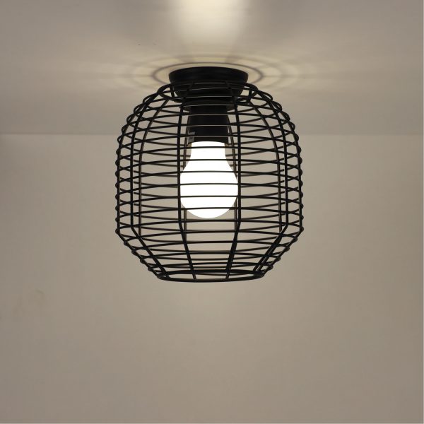 Wire Retro Industrial DIY Shade Lamp (Available in 2 Colors)