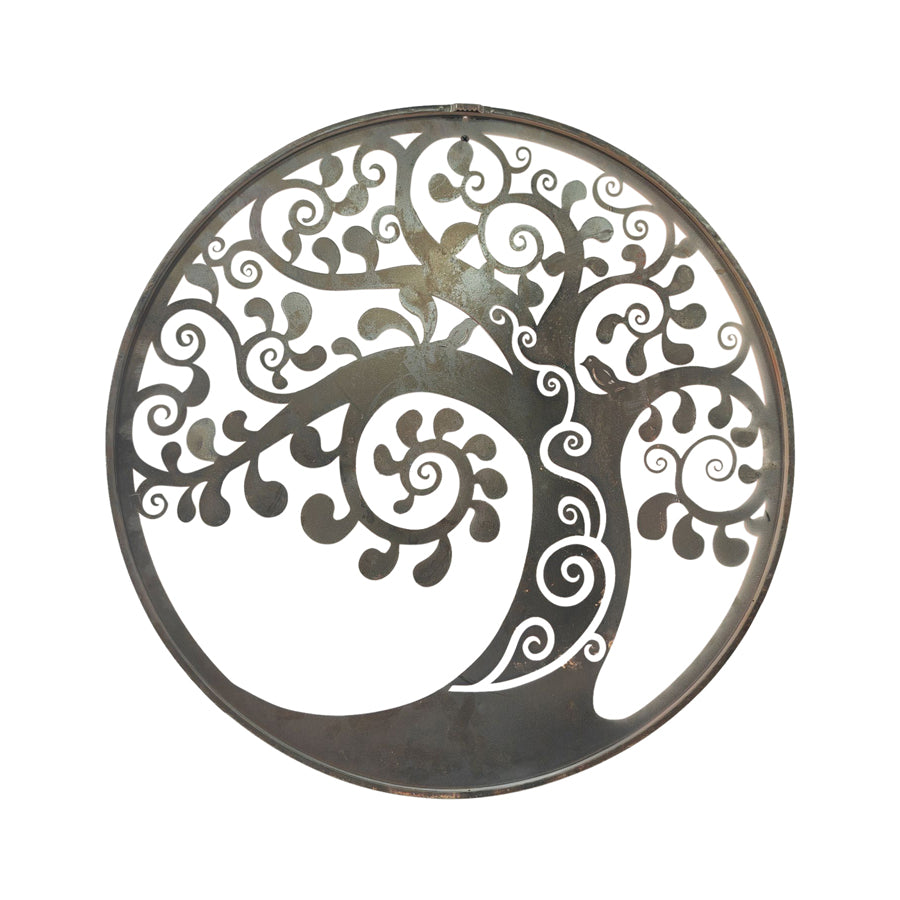 Wisdom Swirl Tree of Life Laser-Cut Wall Decor 60cms