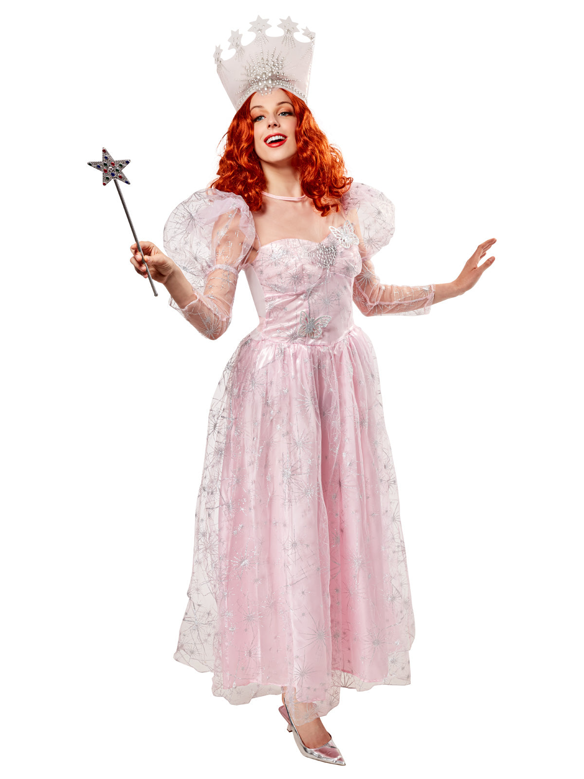 Wizard of Oz Glinda Deluxe Women's Costumes (Available in 3 Sizes)