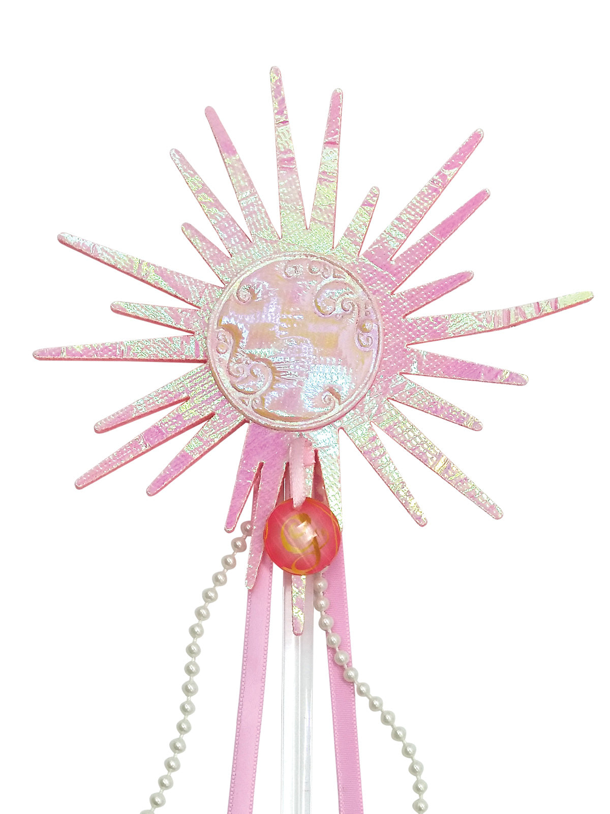 Wizard of Oz Glinda The Witch Pink Star Wand Costume Accessory