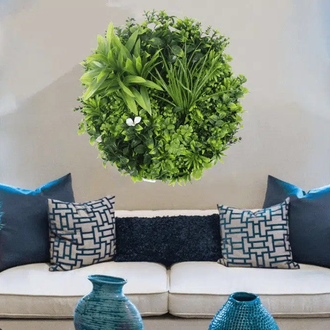 Wonder Greenery Artificial Wall Disc 75cms