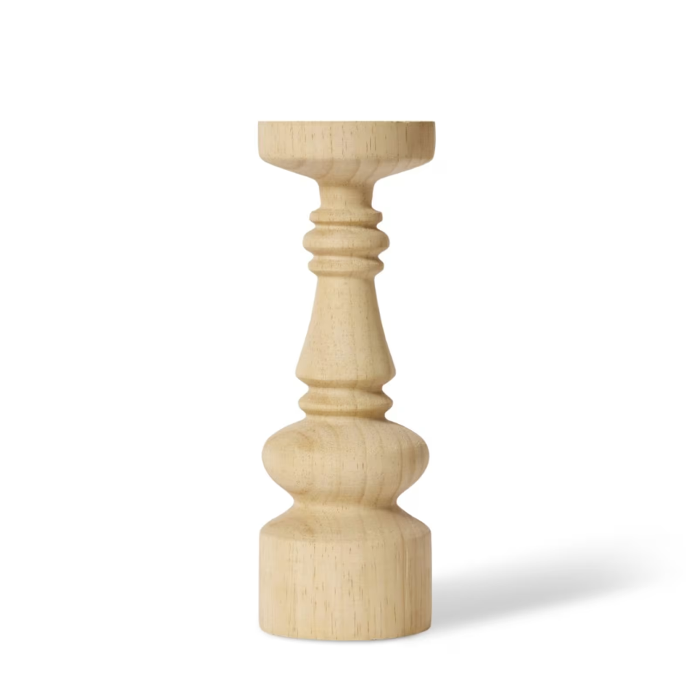 Wooden Ademola Candle Holder - Available in 2 Sizes