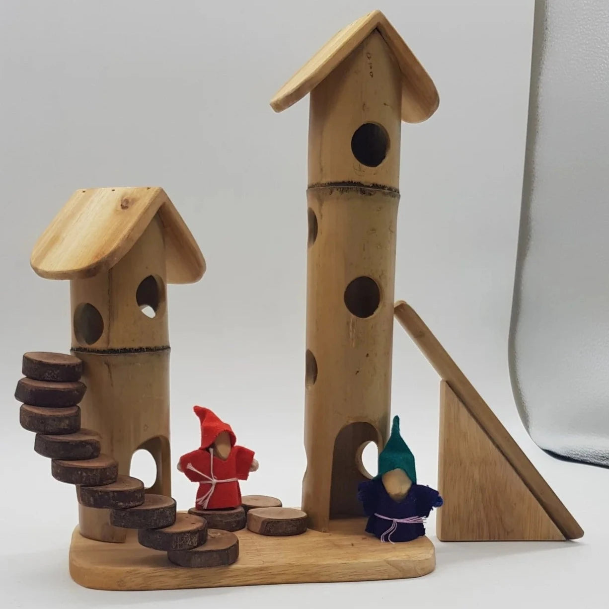 Wooden Bamboo Gnome Play Beautiful Set