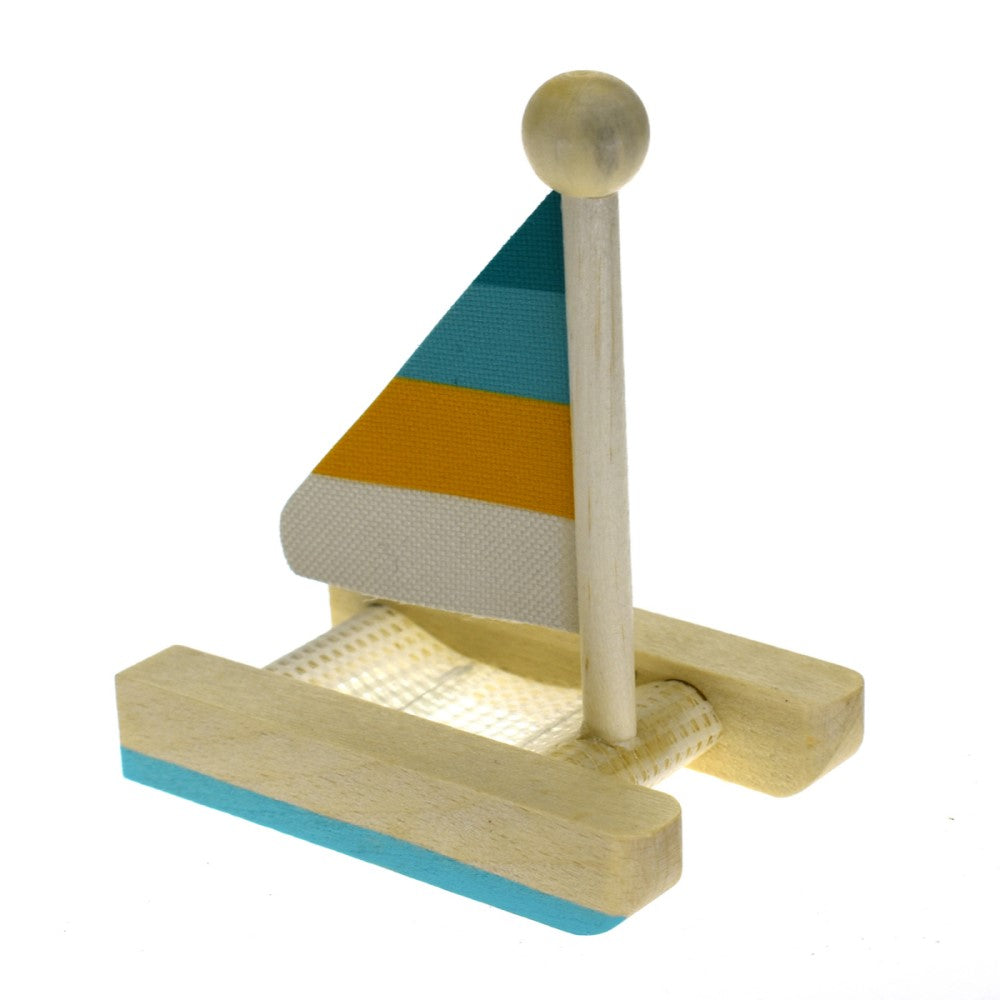 Wooden Catamaran Kids Water Play (Available in 2 Colors)