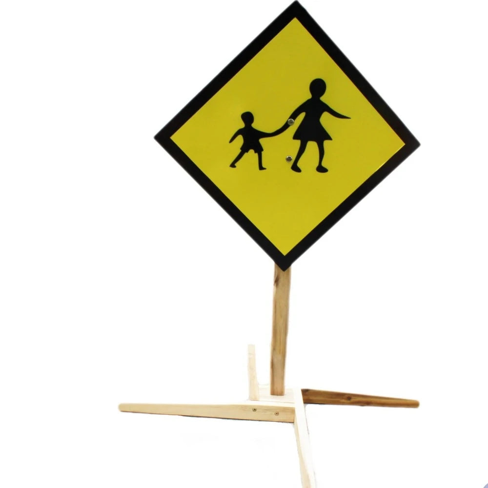 Wooden Child Size Traffic Signs