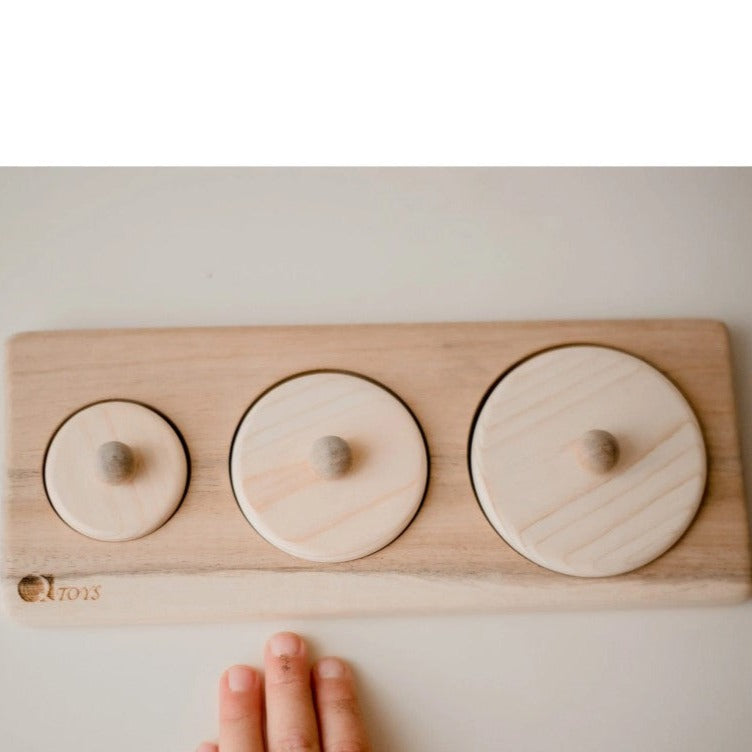 Wooden Circle Puzzle Activity Set